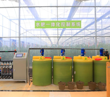 金海湖新區(qū)，智能溫室大棚采用華勝物聯(lián)網(wǎng)水肥一體化設(shè)備實現(xiàn)智能化灌溉