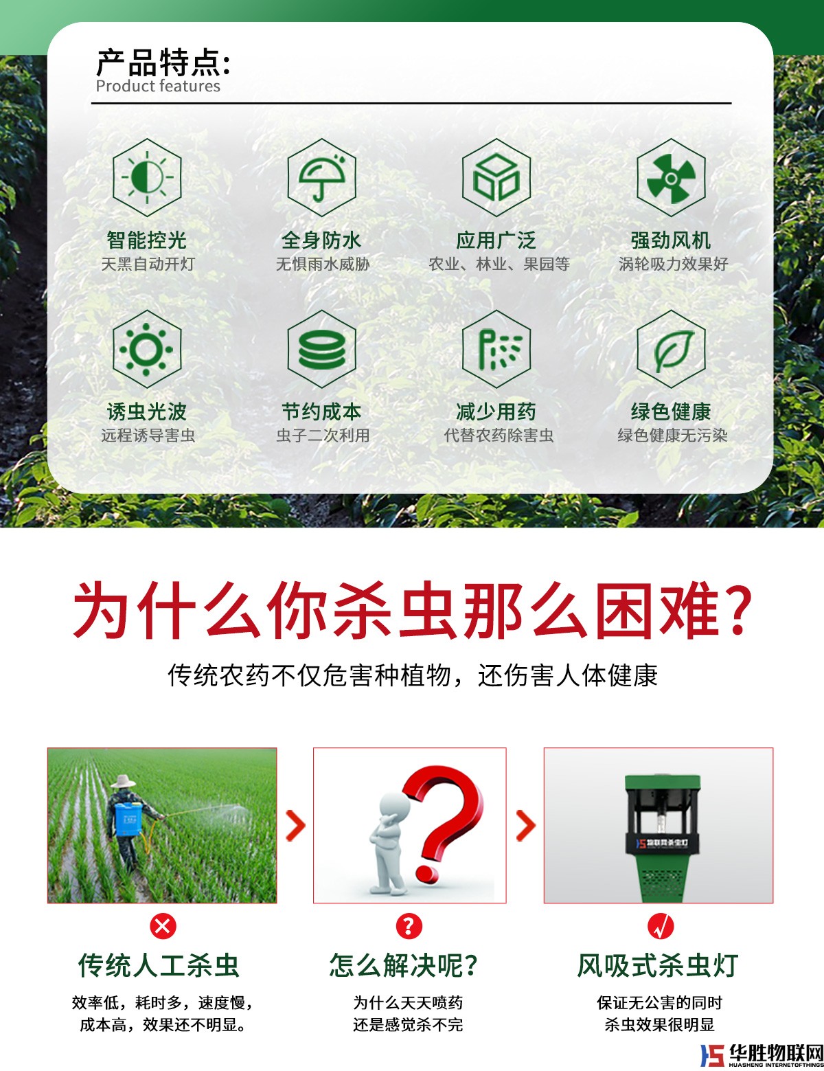 風(fēng)吸式殺蟲(chóng)燈